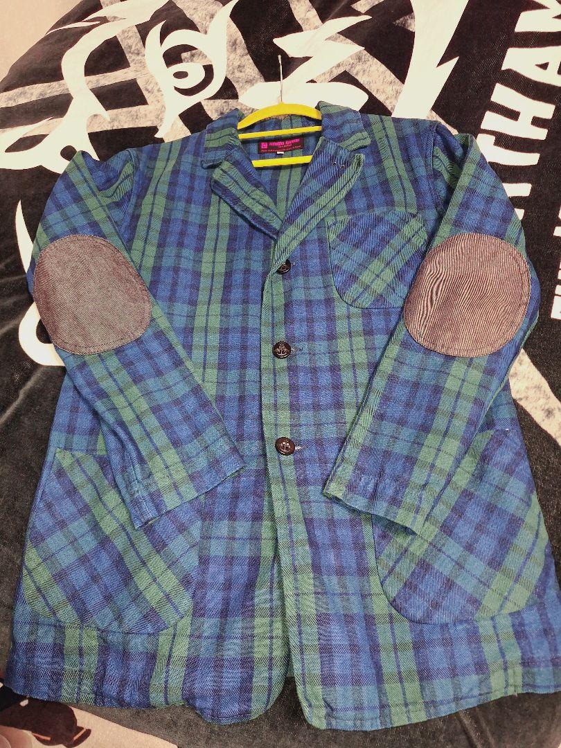 美品！evisu ⭐シアトルジャケット⭐ブラックウォッチ⭐サイズ38