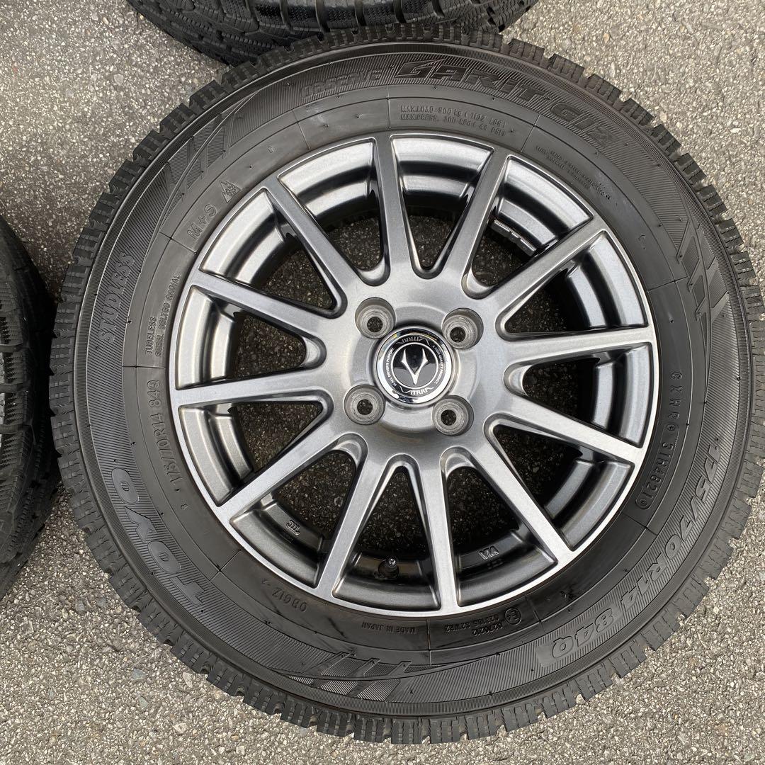 新品 トーヨースタッドレスタイヤセット 175/70R14 フィット等 楽天市場】スタッドレスタイヤホイール4本セット 175/70R14
