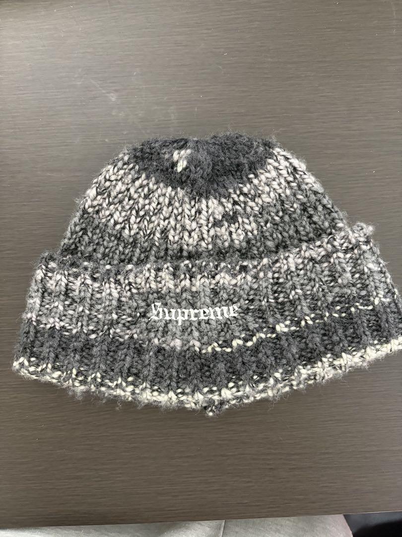 帽子 Supreme Space Dye Stripe Beanie Black