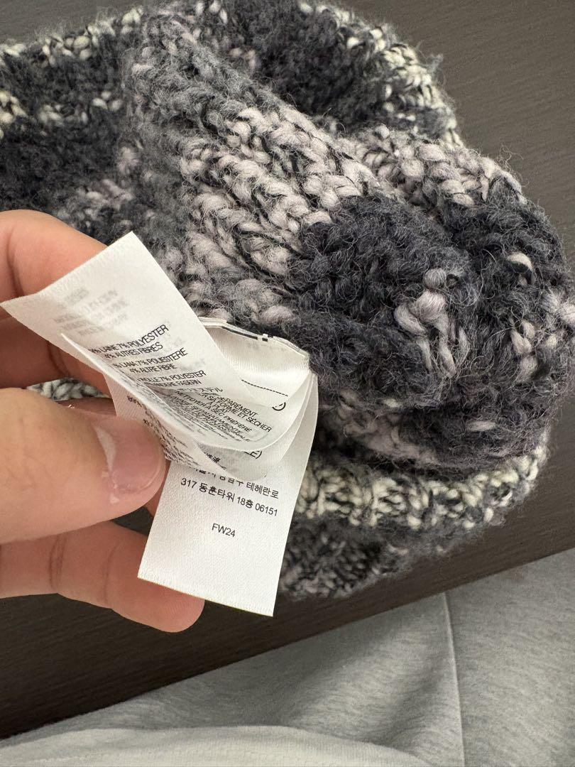 帽子 Supreme Space Dye Stripe Beanie Black