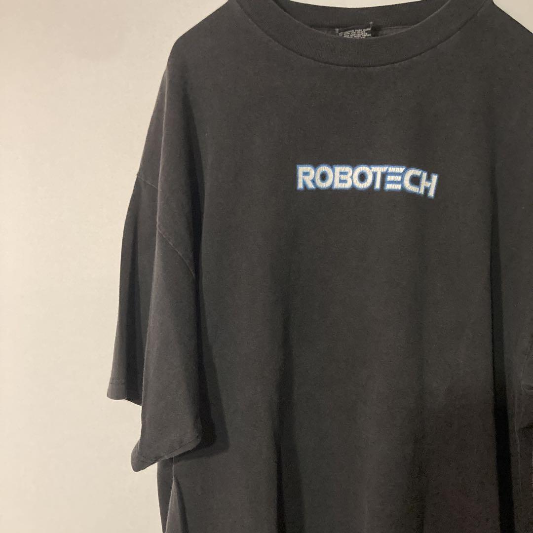 00sロボテックROBOTECHンテージTシャツ古着アニメ漫画y2kマクロス