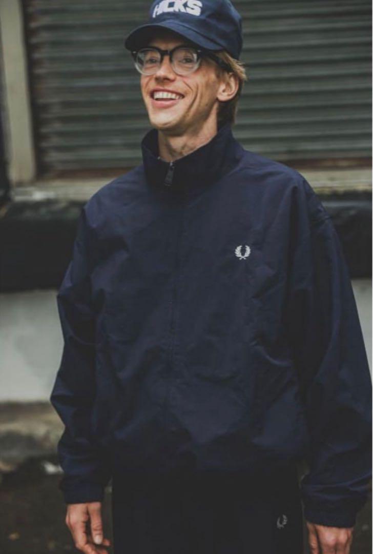 Sサイズ BEAMS 別注 FRED PERRY シェルジャケット シェルパンツ