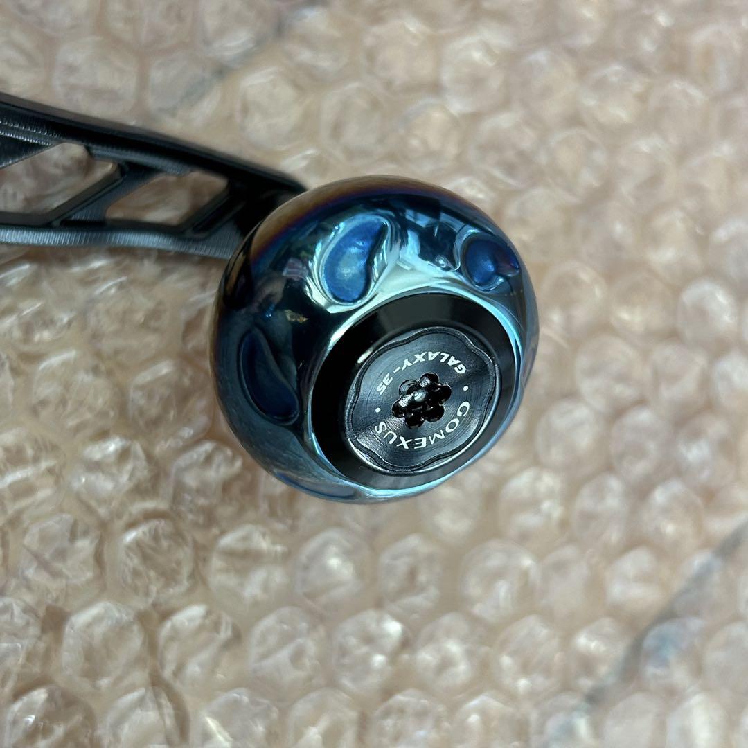 ゴメクサス ベイトリール用ハンドル 130mm ギャラクシー チタン