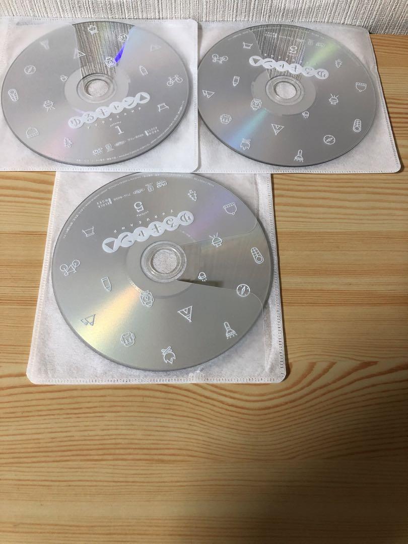 ゆるキャン△ 1期+2期 DVD 全6卷 レンタル