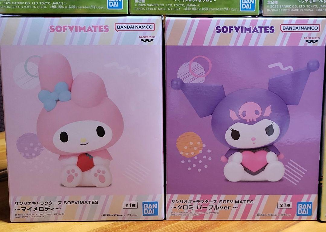 最新プライズフィギュアまとめ売り　サンリオキャラクターズ　SOFVIMATES 最新プライズフィギュアまとめ売り サンリオキャラクターズ
