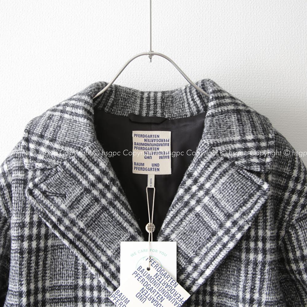 定価9.5万】BAUM UND PFERDGARTEN ショート Pコート 定価9.5万】BAUM UND PFERDGARTEN ショート Pコート