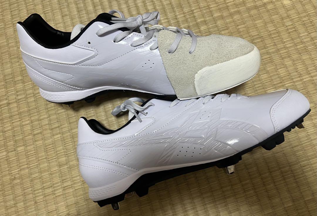 asics 野球 スパイク NEOREVIVE 4 WHT WIDE 28.5 - メルカリ