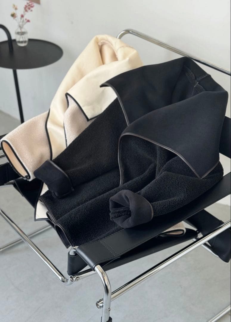 【未使用】meke-ai エコムートンショートコート