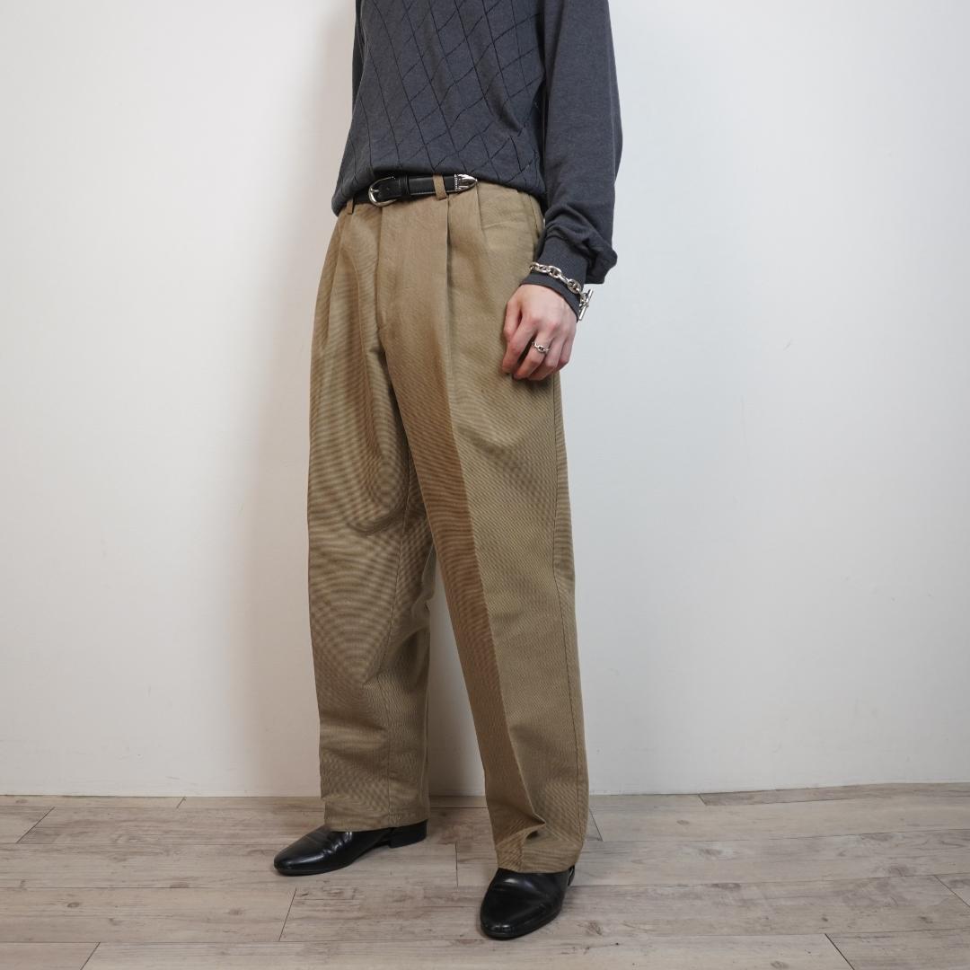 DOCKERS PLEATED CLASSIC FIT スラックス /YW101