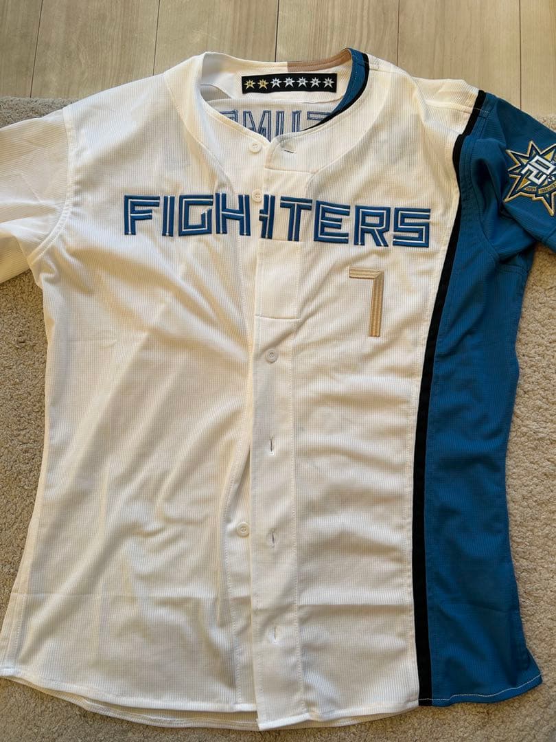 日本ハム松本剛直筆サイン入り ユニフォーム 直筆サイン入り 松本剛ユニフォーム プロコレクション 日本ハム