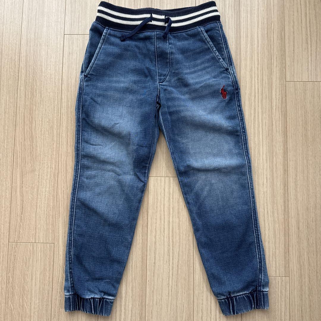 POLO RALPHLAUREN ジョガーパンツ　デニム POLO ポロラルフローレン デニム ジョガーパンツ キッズ 120cm