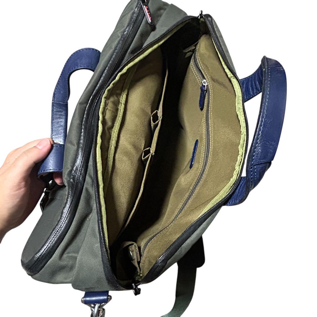 美品　ポールスミス　2wayビジネスバッグ　トラベル　A4可　キャリー装着可能