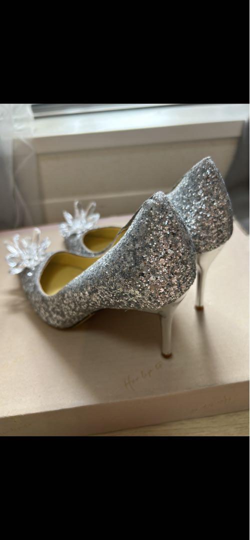 Jimmychoo パンプス ジミーチュウ ブライダルシューズ キラキラ