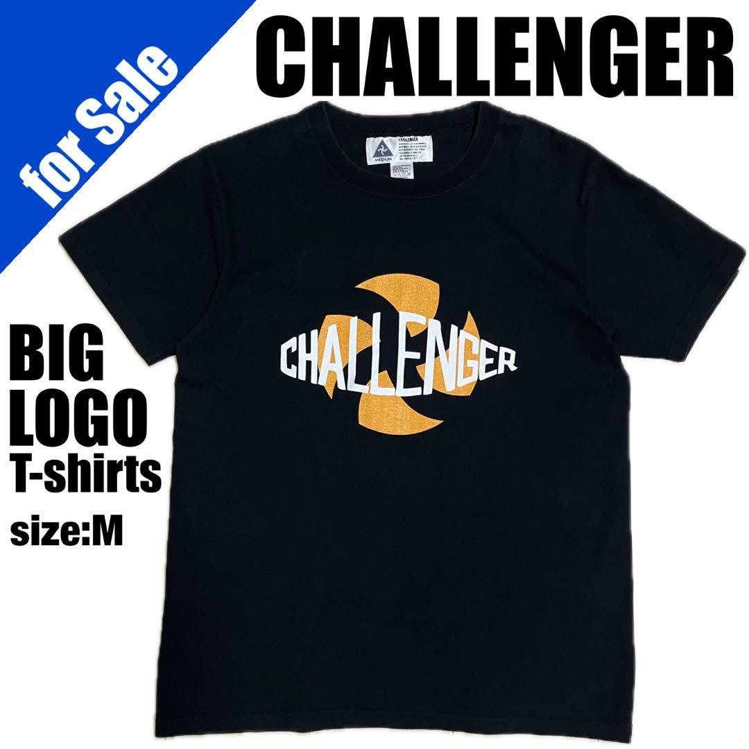 交渉中 CHALLENGER チャレンジャー ビッグロゴ 風車 卍 Tシャツ