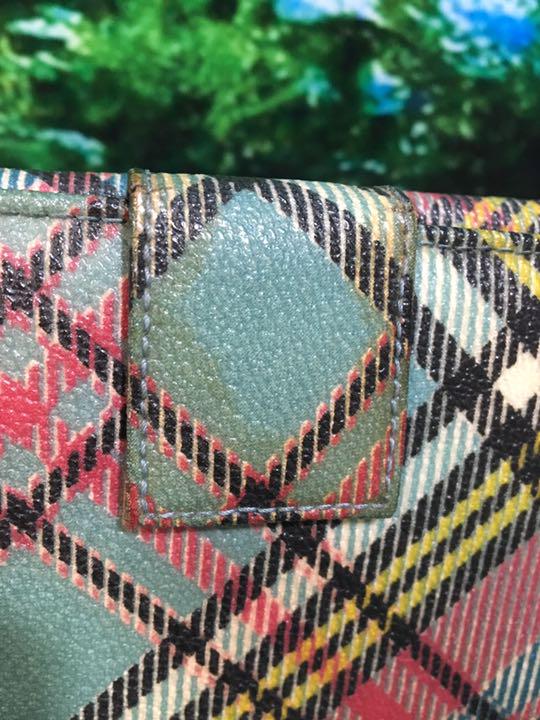 3330.Vivienne チェック柄長財布 B1lIS-m55941012986 Westwood 最新作お得