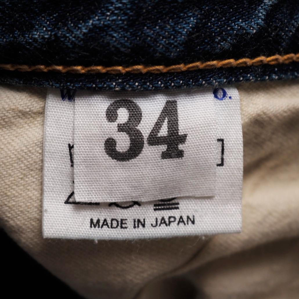 パンツ WAREHOUSE 2ND-HAND 1001 USED WASH W34