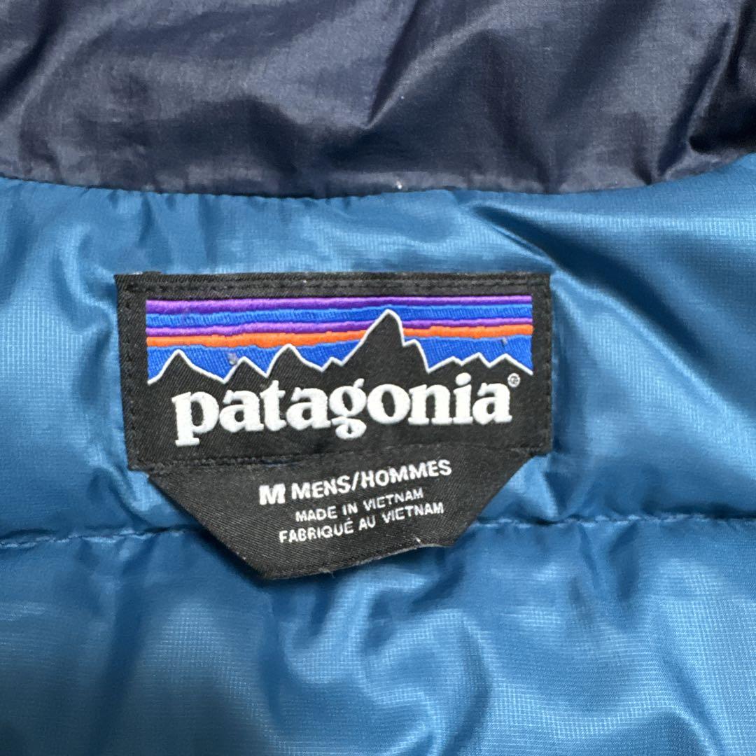 Patagonia ネイビー ダウンベスト Mサイズ