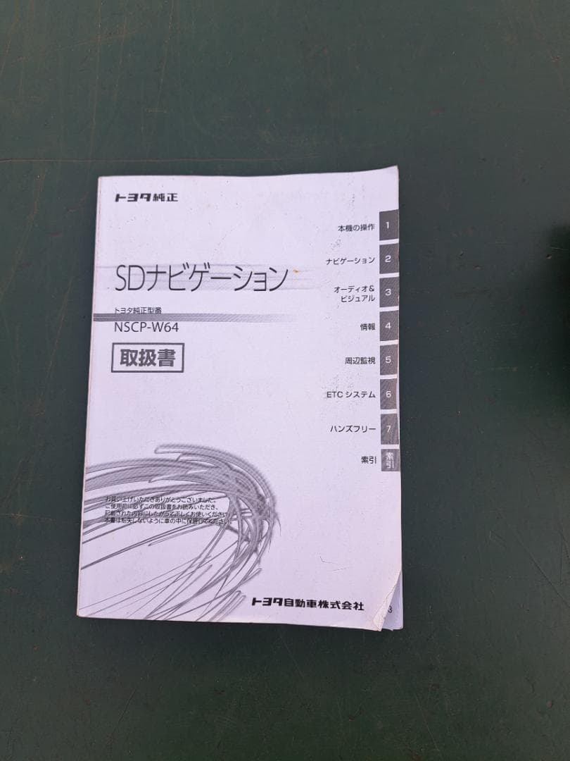 トヨタ純正カーナビTOYOTA