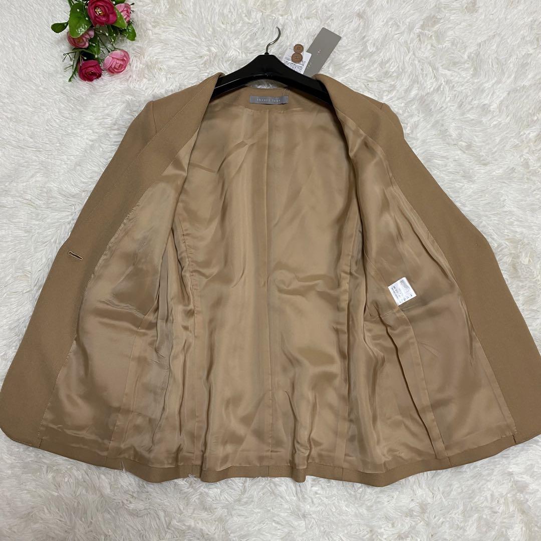 新品タグ付✨セオリーリュクス　theory luxe ノーカラージャケット