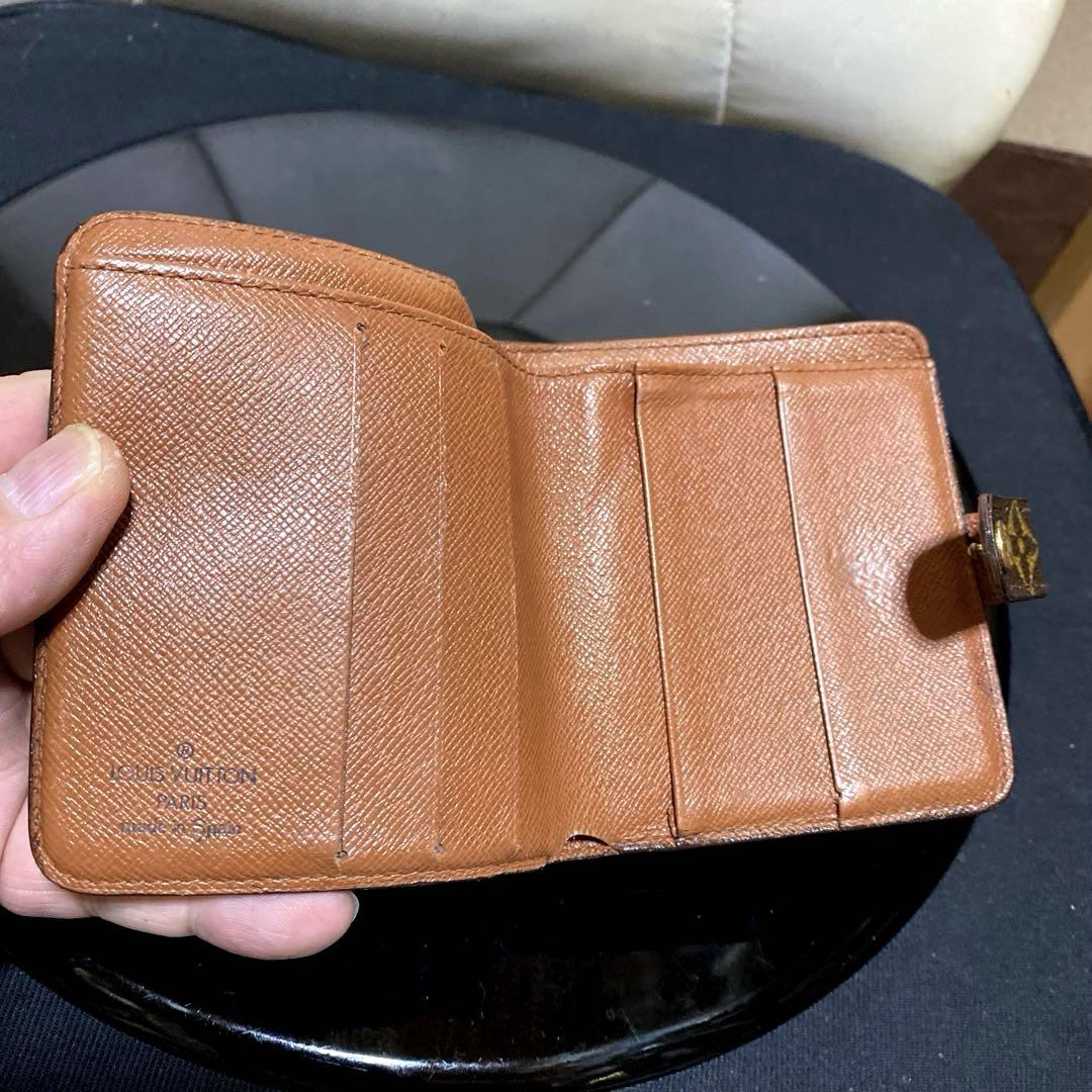 ⑤☆良品☆モノグラム♪コンパクトジップ 折り財布