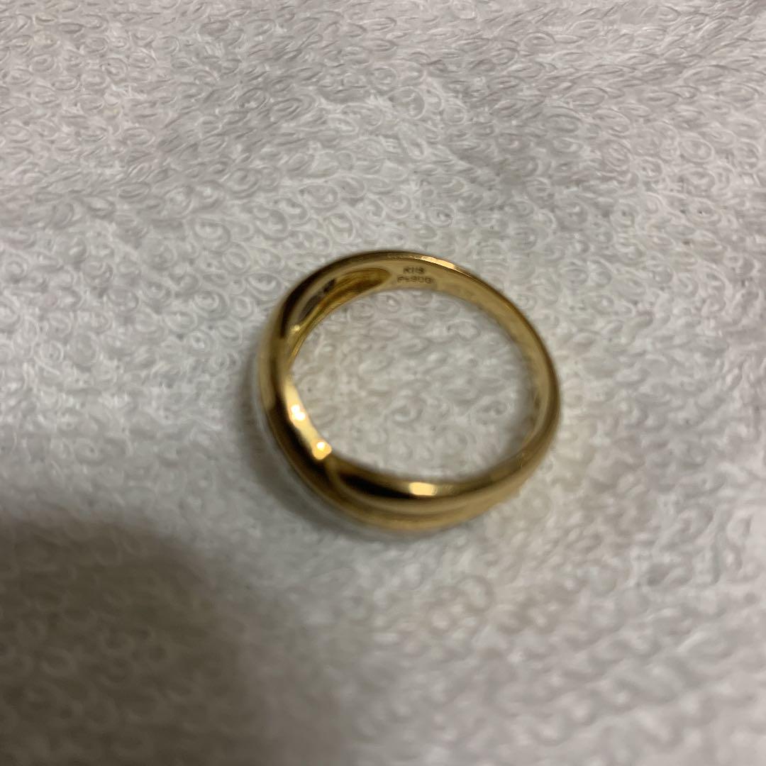 新着商品 18k pt900コンビリング hj9CN-m55946353627 人気SALESALE