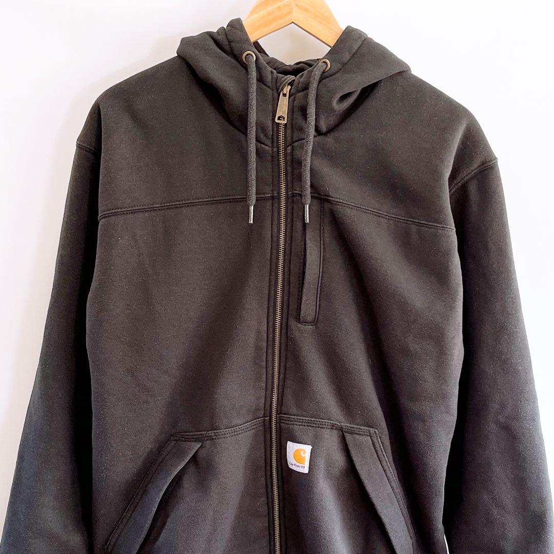 Carhartt カーハート フルジップパーカー ブラック Lサイズ H36
