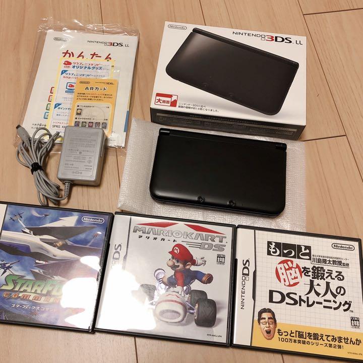 メルカリ 美品 完動品 3ds Ll 本体 ブラック 付属品完備 箱付き 携帯用ゲーム本体 9 000 中古や未使用のフリマ