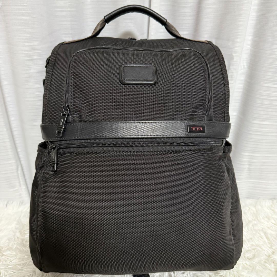美品✨TUMI トゥミ　26177D2 ビジネスリュック　ALPHA2 ブラック