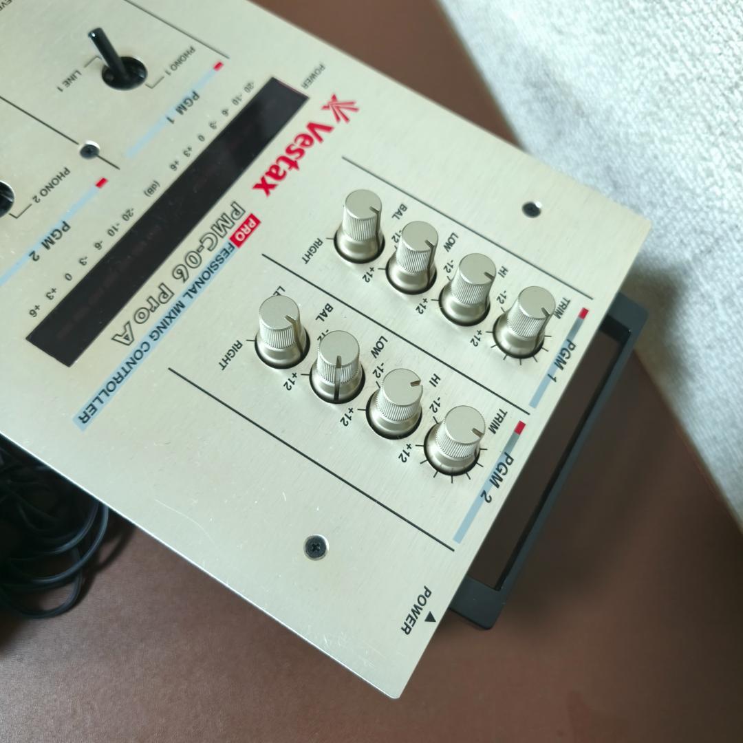 Vestax PMC-06 Pro A 純正電源アダプター付 DJミキサー