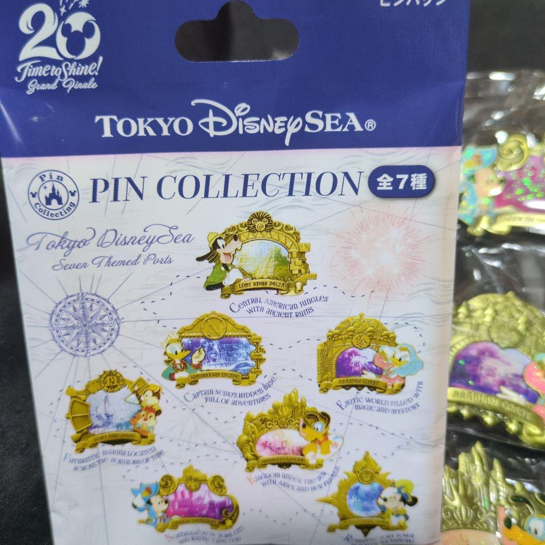 ディズニーリゾート　ディズニーシー　20周年　グランドフィナーレ　ピンバッジ
