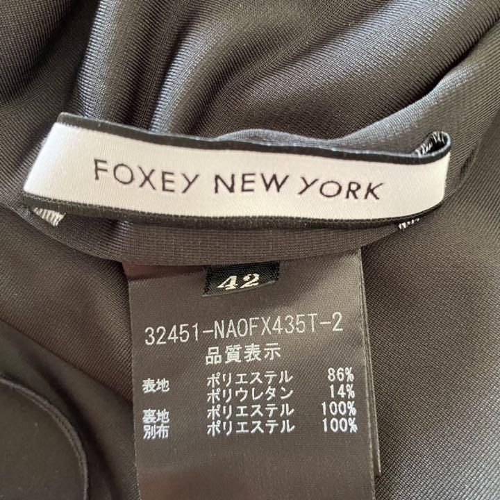 ニューヨー FOXEYNEWYORK 定価66000円 ブライトダイヤシャギーミニワンピース Mx1E9-m55955520602 カテゴリー