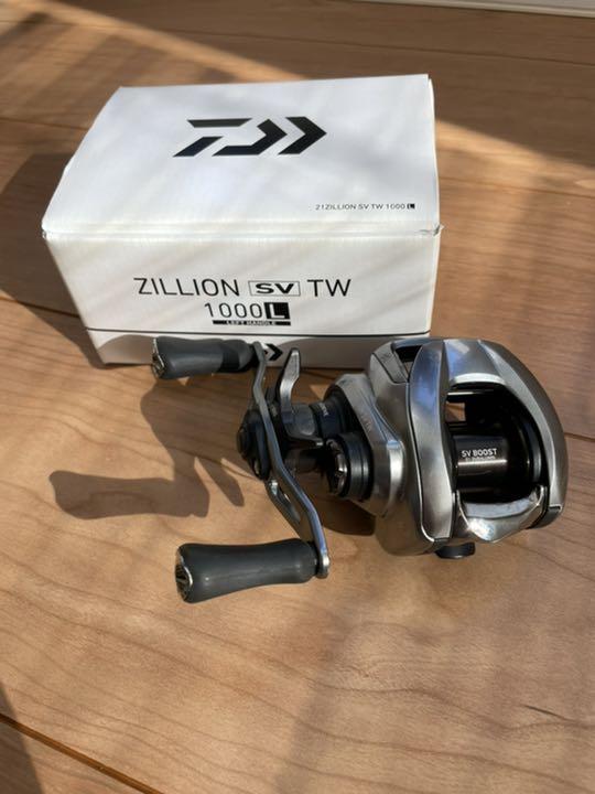 34%割引最大15%OFFクーポン 美品❗️ダイワ DAIWA 21 ジリオン SV TW 総代理店 ダイワ ジリオン SV TW 1000L リール