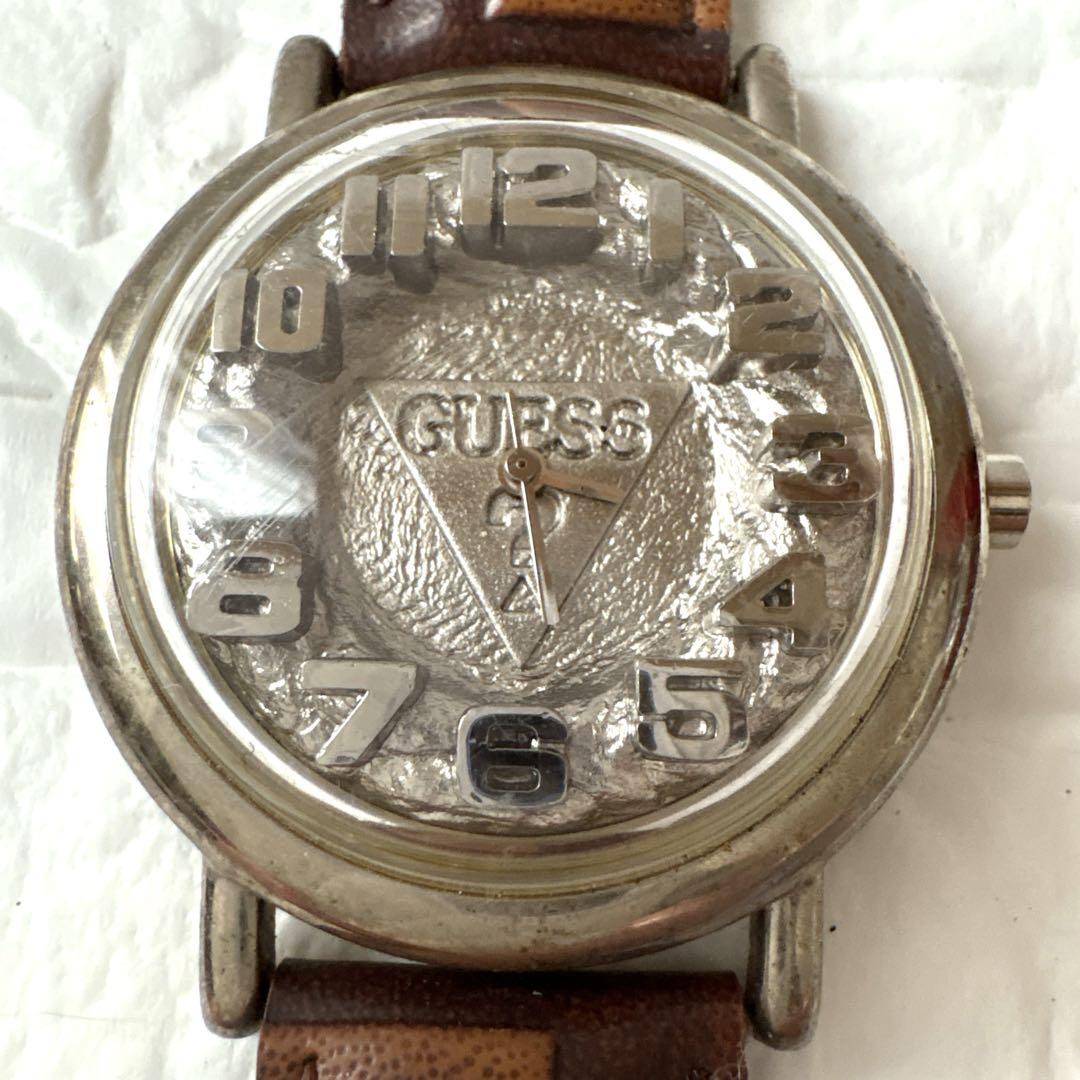 人気新品 GUESS メンズ腕時計 メルカリ - 電池切れ 時計