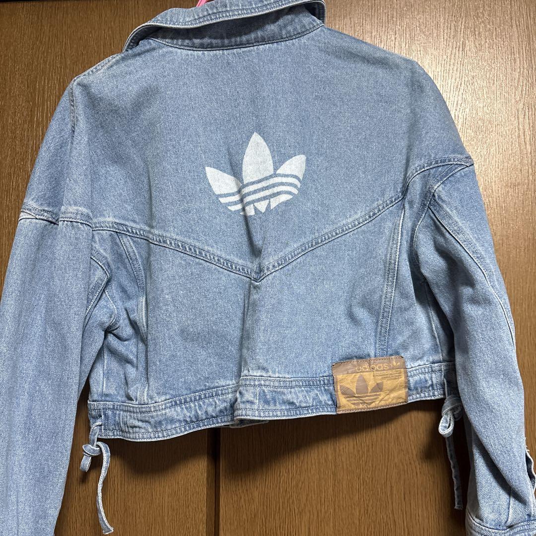 直営店に限定 JACKET TRACK DENIM adidas デニムトラックジャケットM メルカリ - トップス