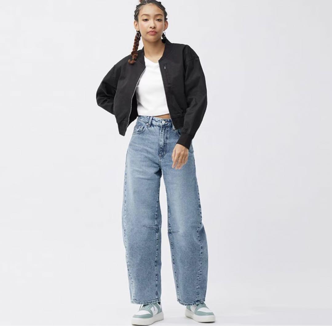 Eaphi デニム WAVE DESIGN HIGH WAIST DENIM WAVE DESIGN HIGH WAIST DENIM