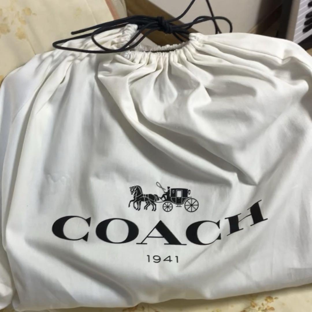 COACH ダークブラウン ビジネスバッグ