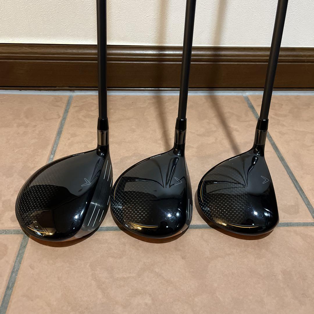 MAVRIK MAX アッタスシャフトFW3本セット