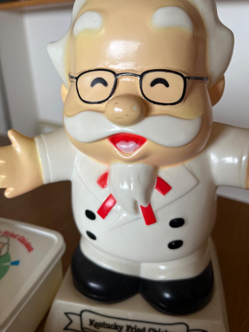 ケンタッキーおじさん KFC カーネルサンダース人形 ソフビ人形