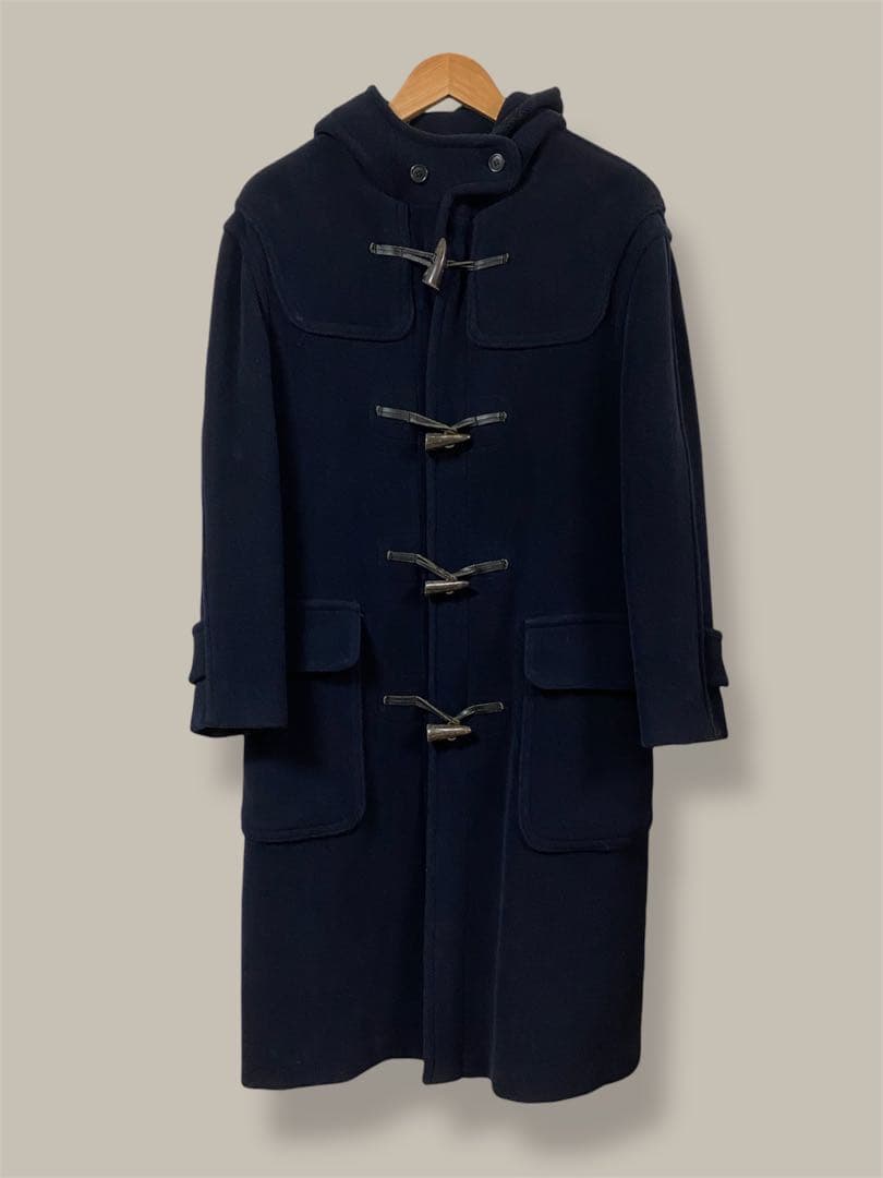 GLOVERALL ウール ロング ダッフルコート 紺M・Gloverall