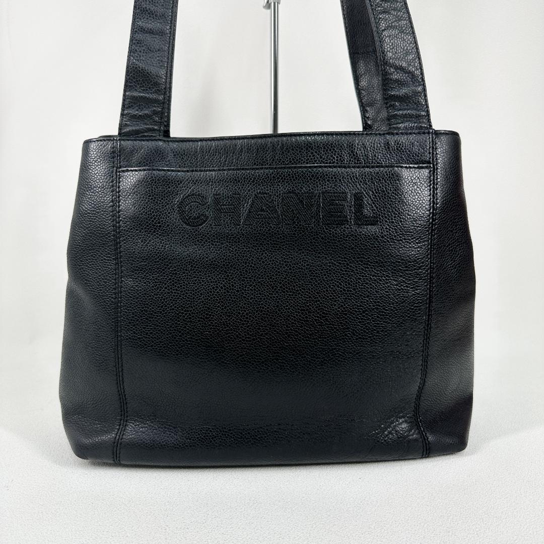 楽天市場】【バッグ】CHANEL シャネル ロゴ トートバッグ