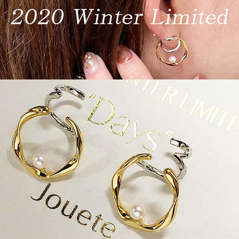 【海外限定】 ◆現行品◆ jouete イヤーカフス ジルコニア レイヤード♪ - イヤリング