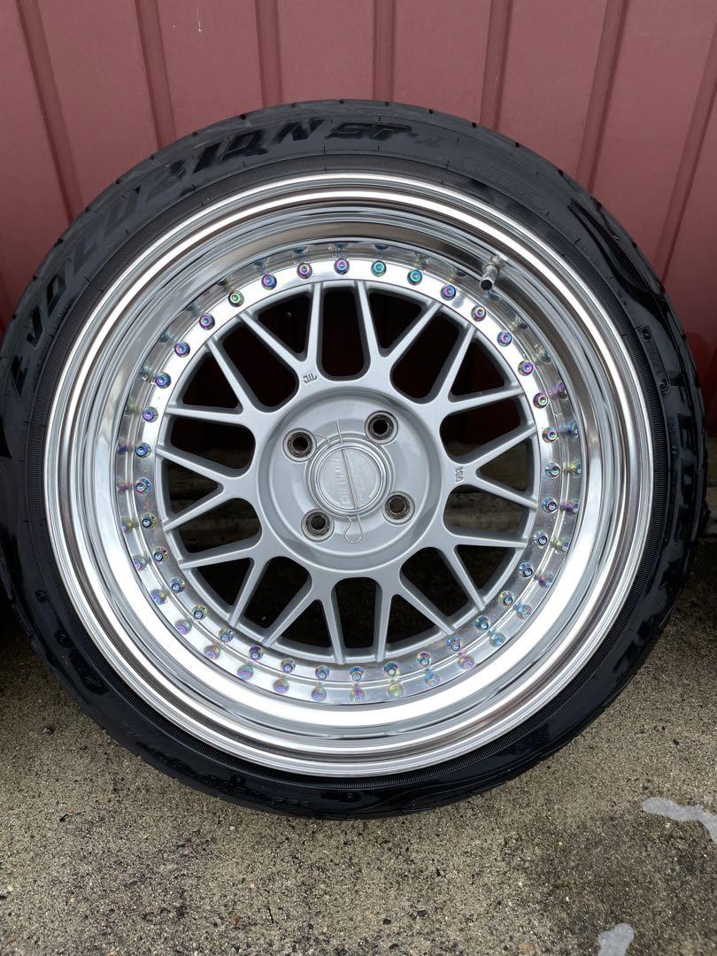 シェブロンレーシングM1 16インチ9J+17 4/100 low JDM 画像3