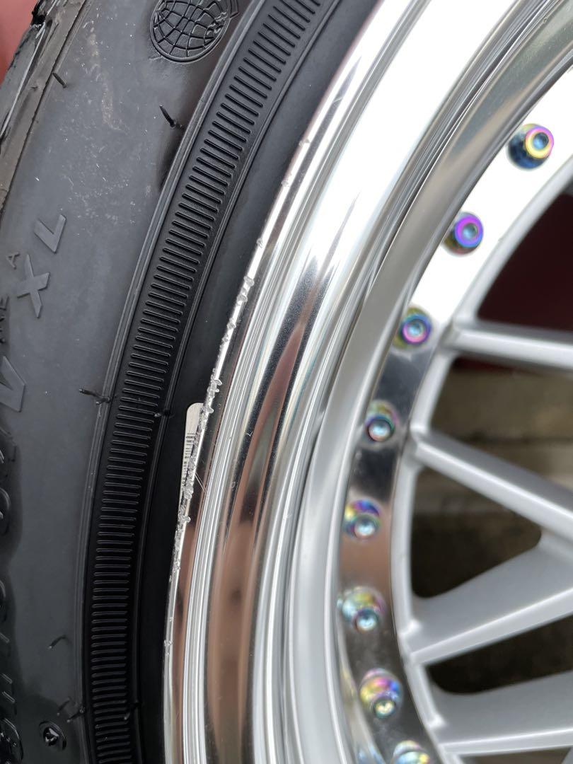 シェブロンレーシングM1 16インチ9J+17 4/100 low JDM 画像7