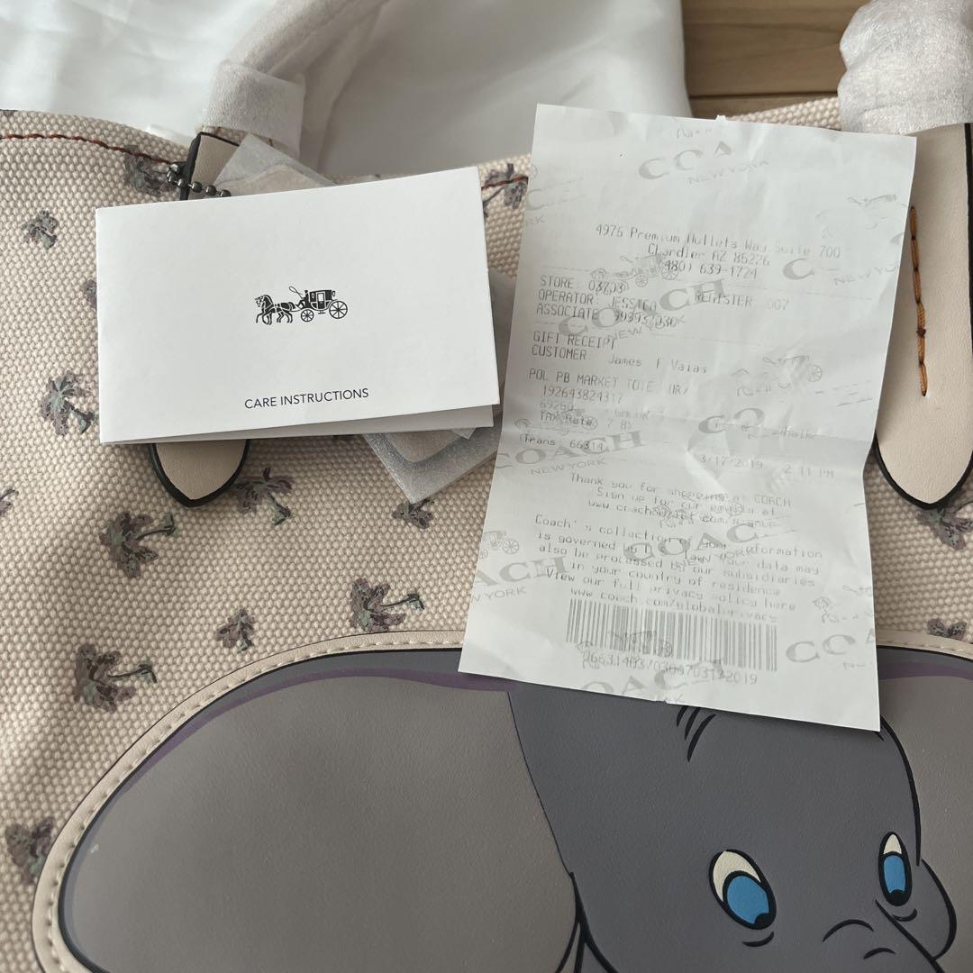 COACH Disney ダンボトートバッグ 正規品