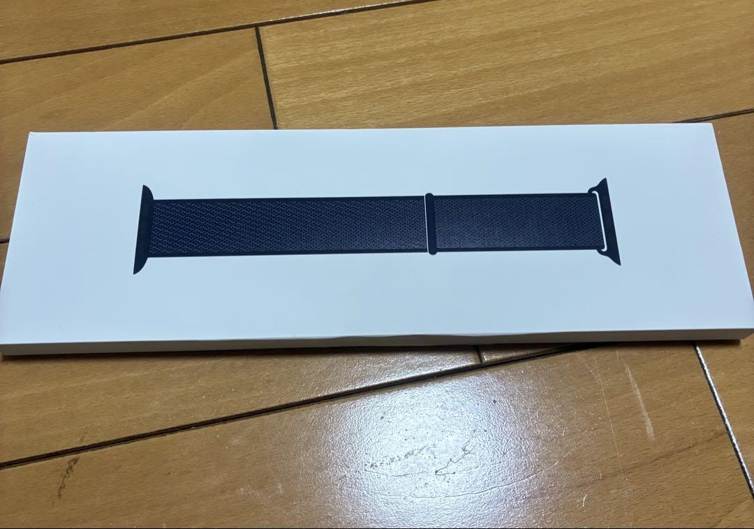 【箱付】Apple Watch 46mm Black/Blue スポーツループ