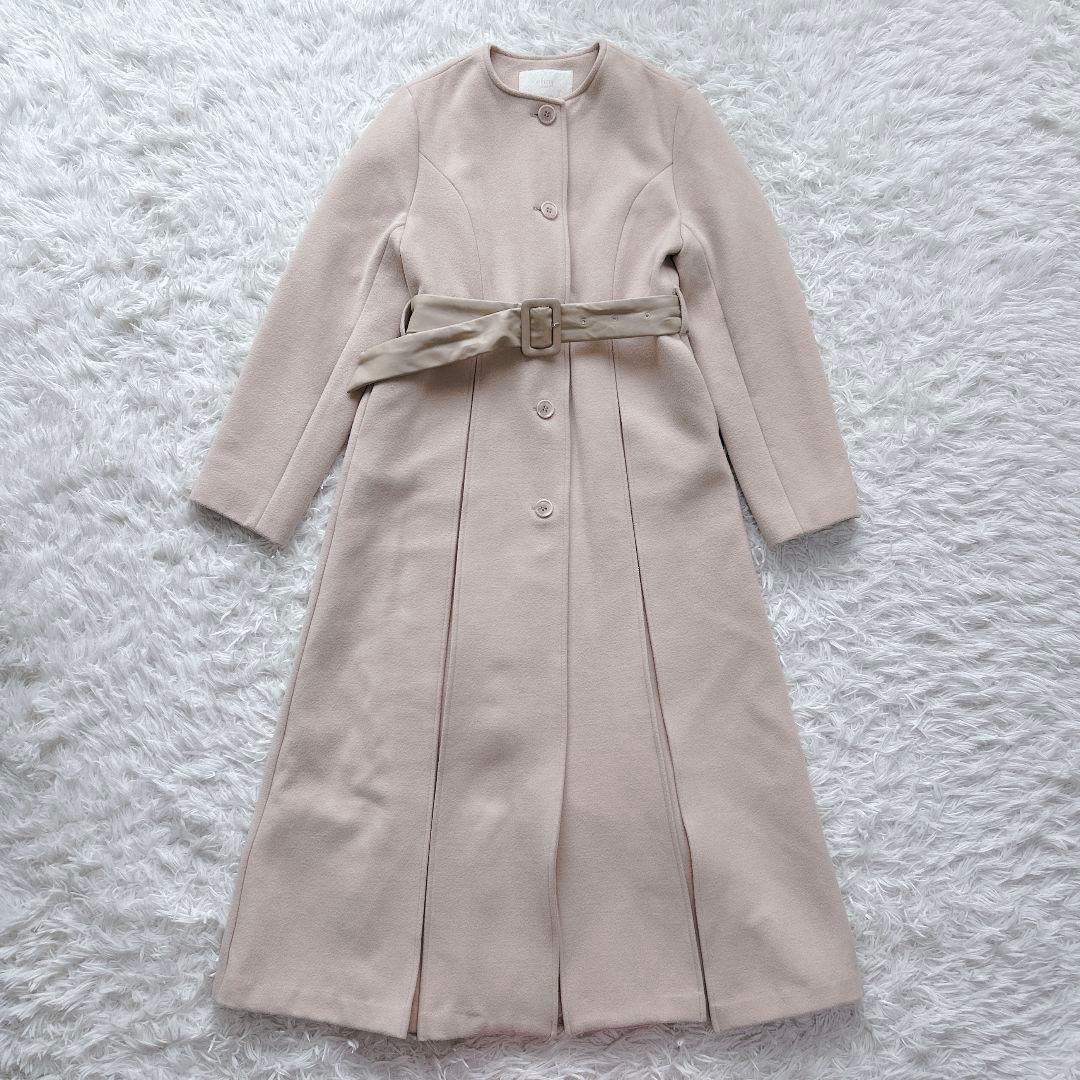 eimy istoire エイミーイストワール ノー ロングコート ベルト付S eimy istoire