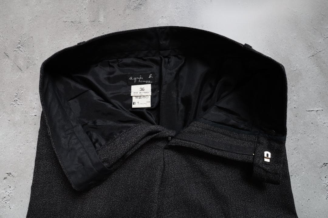 【フランス製 S-Mサイズ】アニエスベー セットアップ ジャケット パンツ 【フランス製 S-Mサイズ】アニエスベー セットアップ ジャケット パンツ