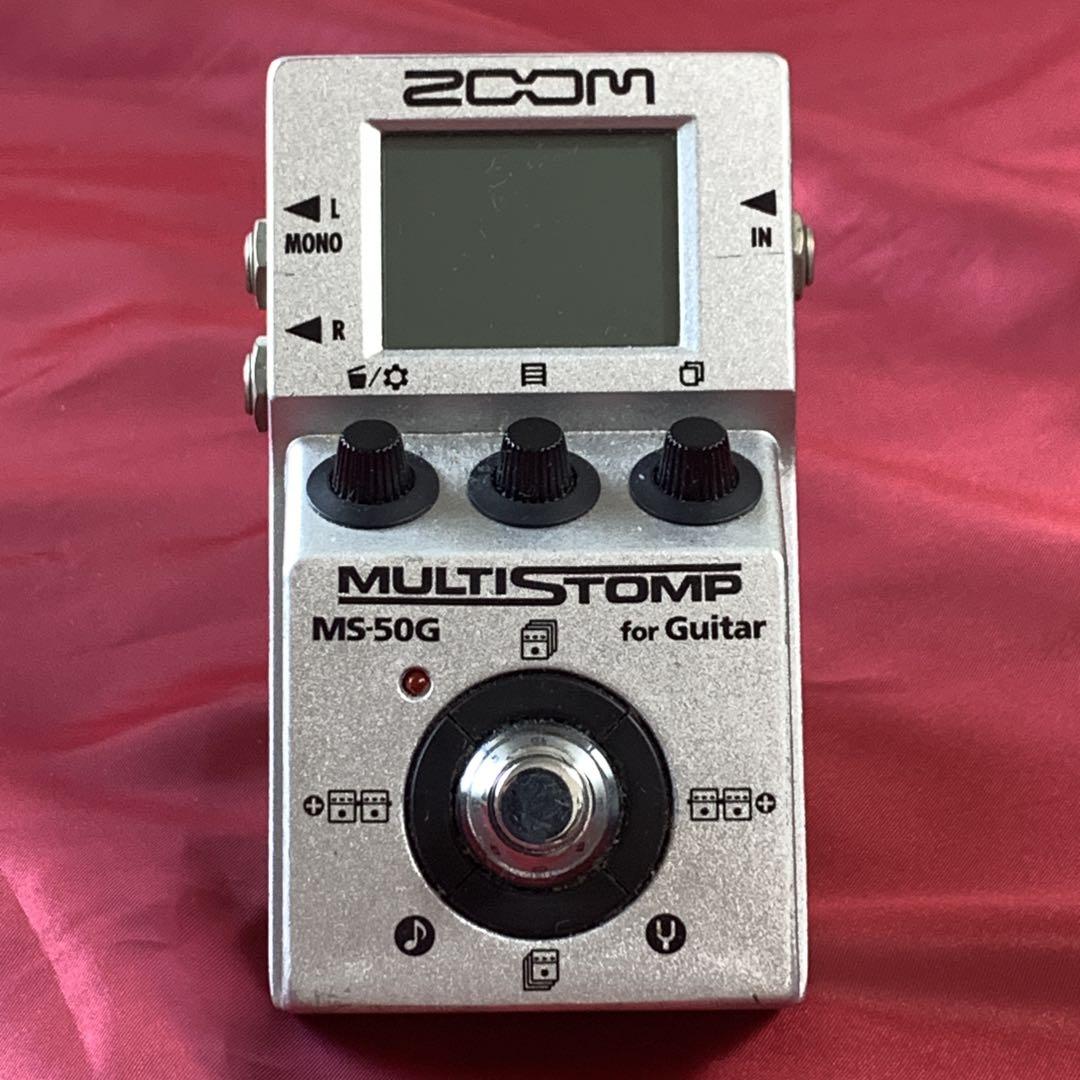 ZOOM MS-50G マルチエフェクター　動作確認済み