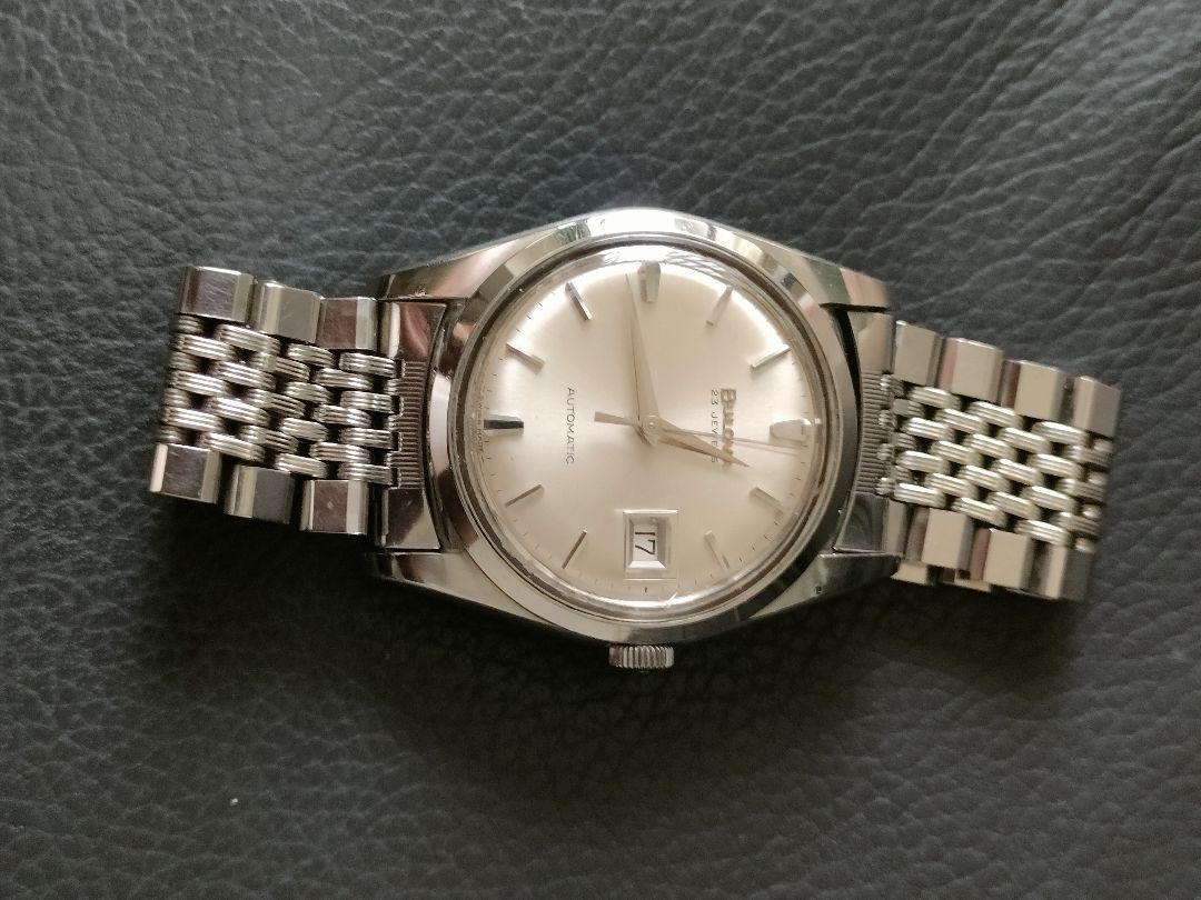 琥珀　Bulova 自動巻き時計