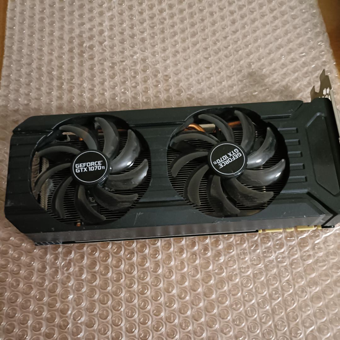 Palit GeForce GTX1070 Ti 8GB グラフィックボード - メルカリ